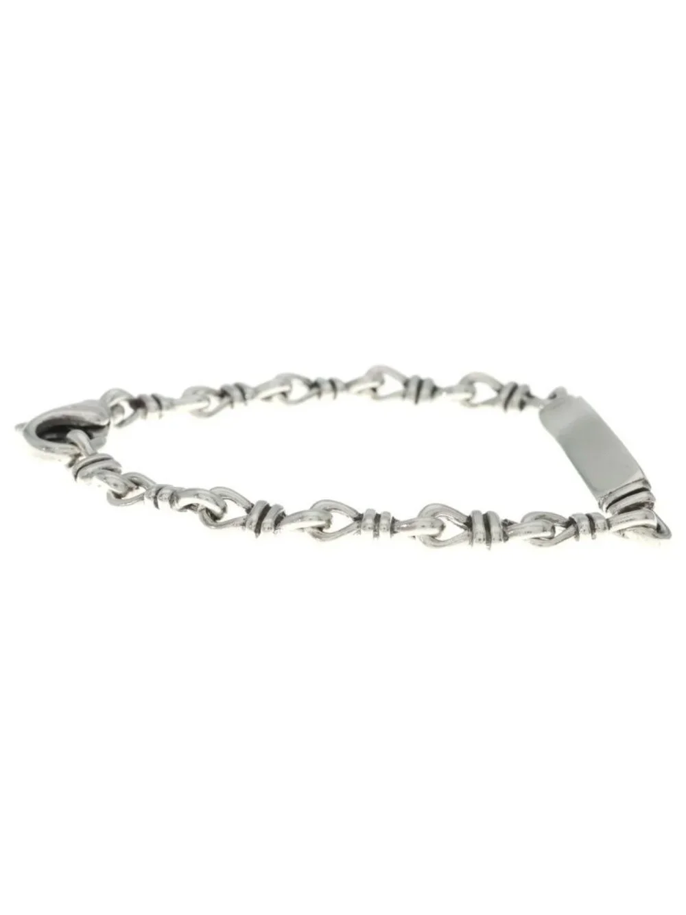 Tiffany & Co Vintage Knot Link ID Bracelet Not Silver